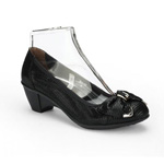 Helens Heart Womens CFW-261-11 Black Beaded Sandals Casual Shoes