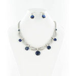 Jewelry by HH Womens NS-H003813 blue Beaded   Necklaces Jewelry