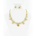 Jewelry by HH Womens NS-H003813 bronze Beaded   Necklaces Jewelry