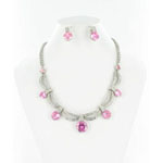 Jewelry by HH Womens NS-H003813 pink Beaded   Necklaces Jewelry