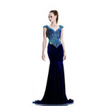Johnathan Kayne Womens 564 Royal Velvet  Prom Dresses