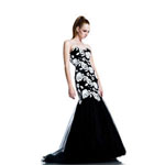 Johnathan Kayne Womens 547 BlackRoyal Sequin  Prom Dresses