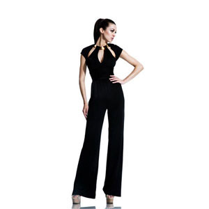 Johnathan Kayne Womens 550 Black Jersey Prom Dresses
