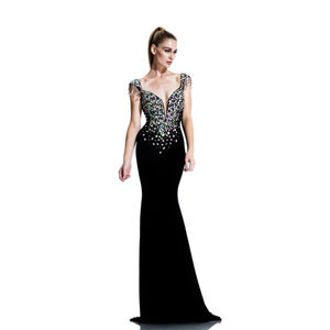 Johnathan Kayne Womens 560 Black Velvet Prom Dresses