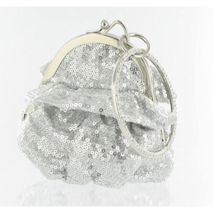 Helens Heart Womens FP-08196 Silver Sequin   Casual Handbags