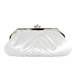 Touch Ups Womens Shiloh White Satin   Wedding Handbags