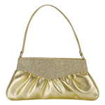 Touch Ups Womens Lorraine Gold Synthetic   Evening and Prom Handbags