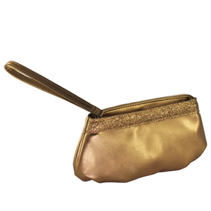 Touch Ups Womens Emily Bronze Synthetic Evening and Prom Handbags