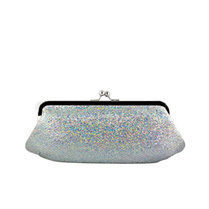 Touch Ups Womens Farah Silver/Multi Synthetic Evening and Prom Handbags