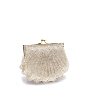 Touch Ups Womens Victoria Ivory Synthetic Evening and Prom Handbags