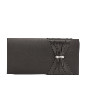 Touch Ups Womens Leona Black Synthetic Evening and Prom Handbags