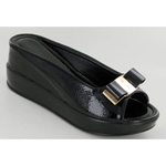 Helens Heart Womens CFW-8127-30 Black Beaded Sandals Casual Shoes