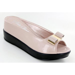 Helens Heart Womens CFW-8127-30 Taupe Beaded Sandals Casual Shoes