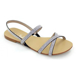 Helens Heart Womens CFW-AH038-A31 Black Synthetic Sandals Casual Shoes