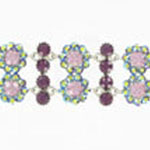 Jewelry by HH Womens JB-P001968 purple Beaded   Bracelets Jewelry