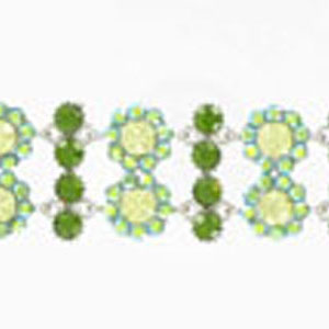 Jewelry by HH Womens JB-P001968 olive Beaded   Bracelets Jewelry