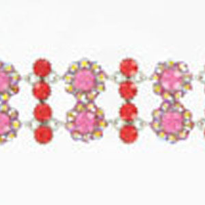 Jewelry by HH Womens JB-P001968 red Beaded Bracelets Jewelry