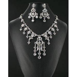 Jewelry by HH Womens NS-H1959 ab Beaded Necklaces Jewelry
